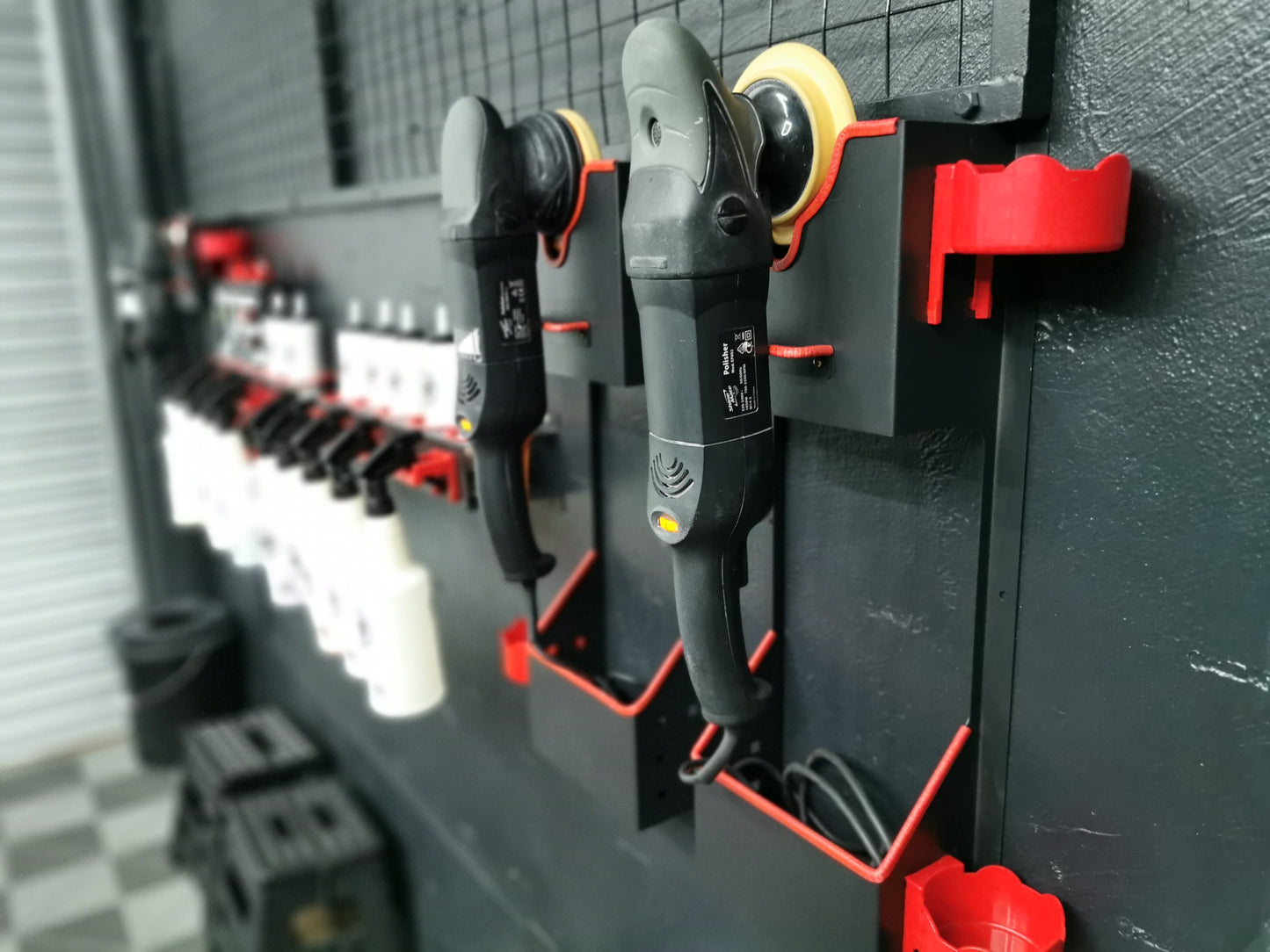 MG-003 SCARCITY Steel Polisher Holder with Bottle holder