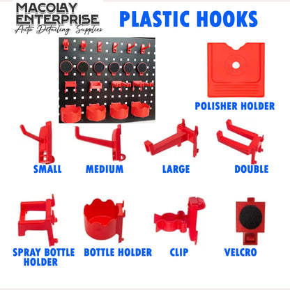 MG-005b Plastic Hooks or Pegs for Peg Board