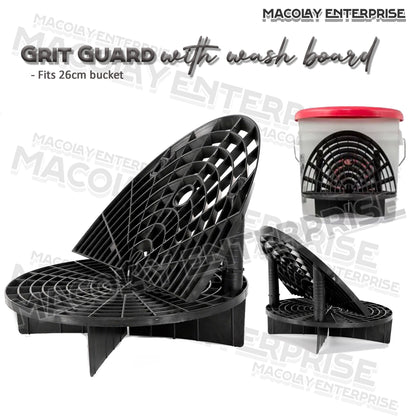 MG-004d Grit Guard with Wash Board for 26cm Car Wash Bucket
