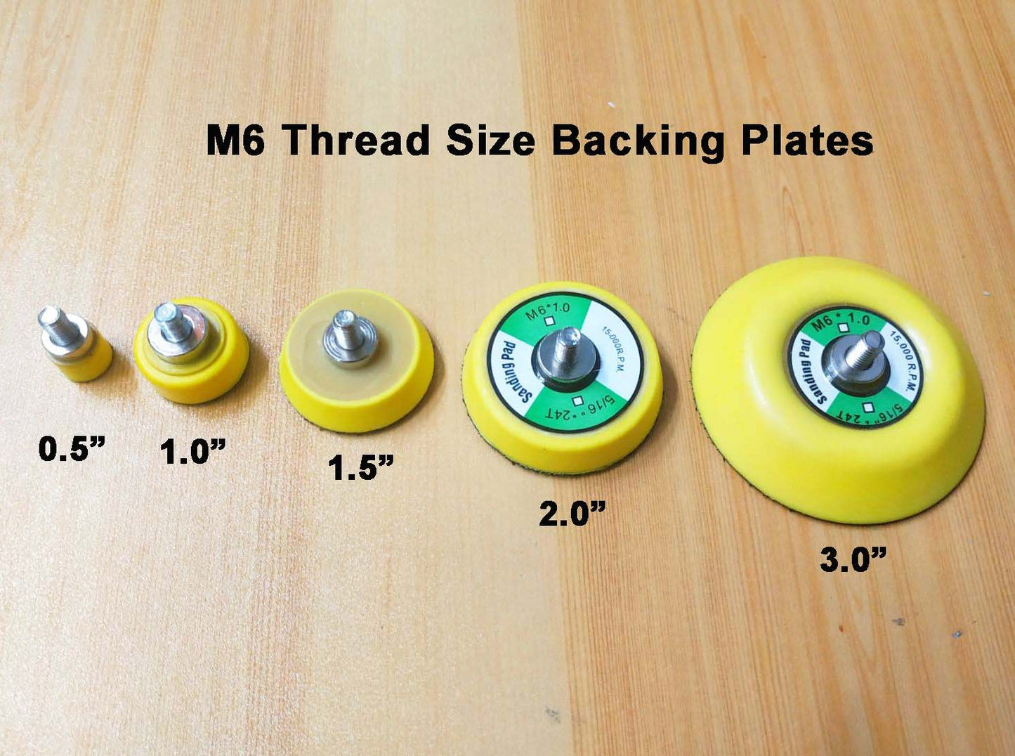 PO-014 Backing Plate  M6 Thread for Mini Polisher