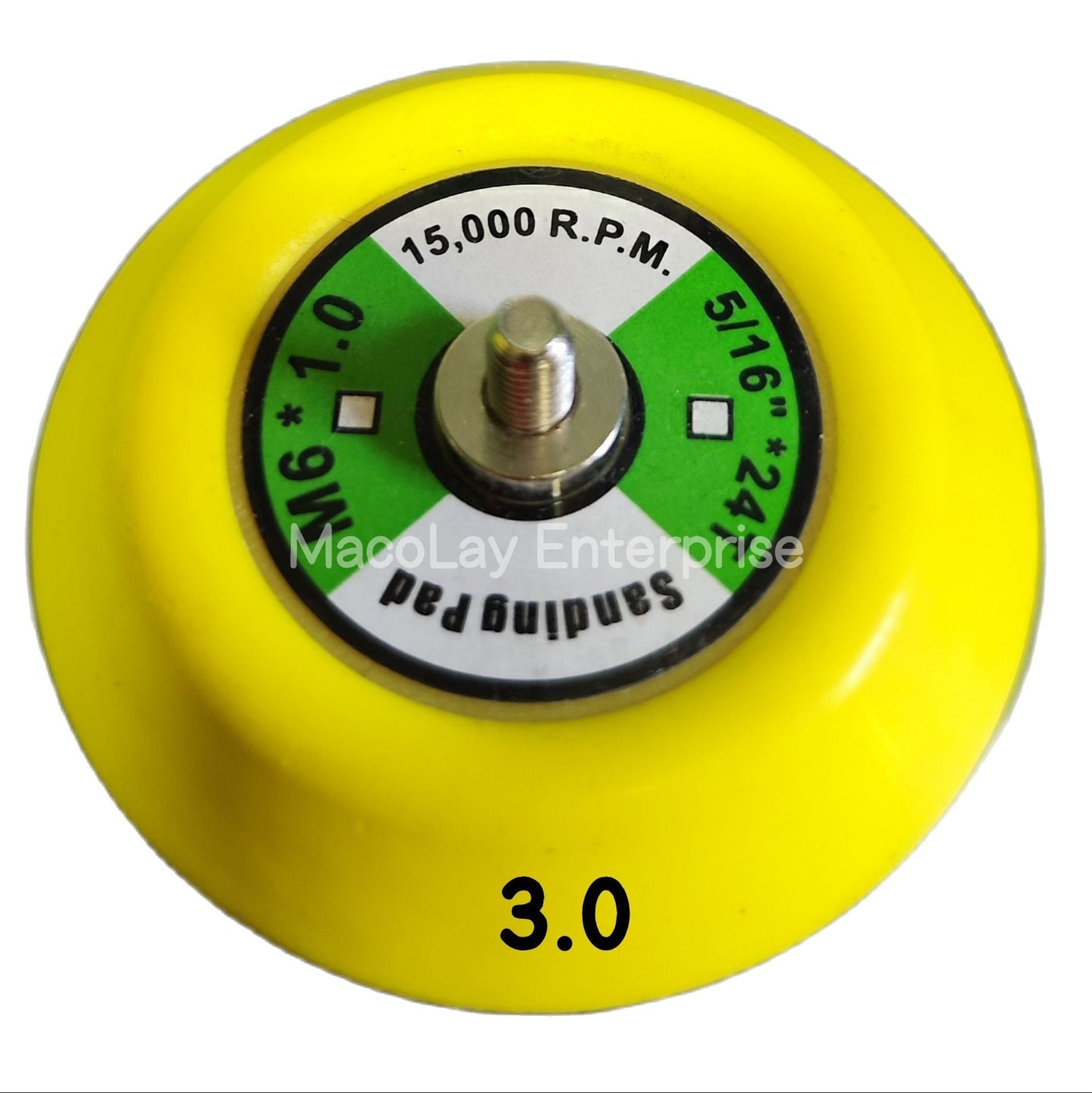 PO-014 Backing Plate  M6 Thread for Mini Polisher