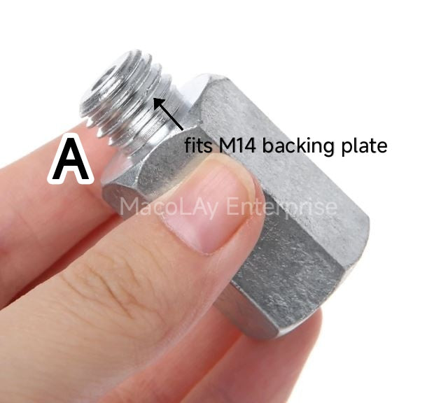 PO-013 M16 to M14 Polisher Adapter Extension