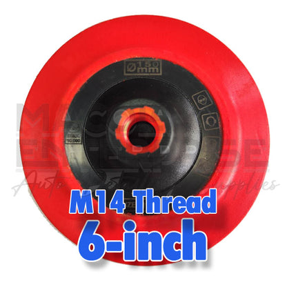 PO-002 Backing plate M14 Thread for 6.5" 6" 5" 3" 2" 1" Rotary Polisher