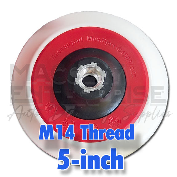PO-002 Backing plate M14 Thread for 6.5" 6" 5" 3" 2" 1" Rotary Polisher