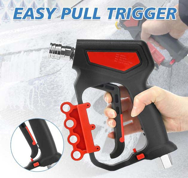 PA-006 High Pressure Washer Gun 5000psi with Trigger Lock and Swivel