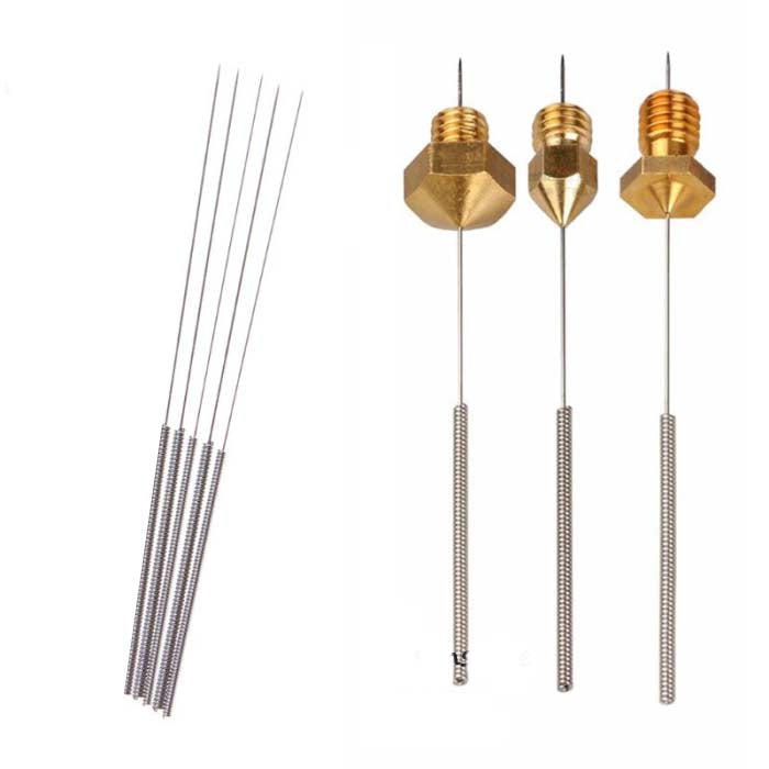 PA-003 0.2mm Nozzle Cleaning Needle 5 pcs per Set