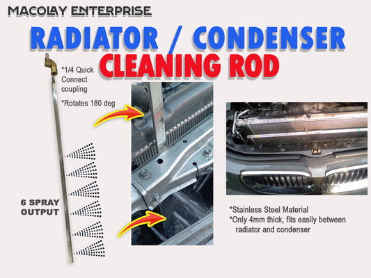 PA-019 Radiator and Condenser Cleaning Rod Sprayer