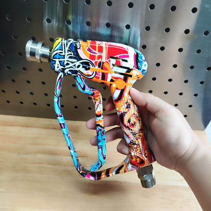 PA-025 Graffiti Designed Pressure Washer Gun 5000psi with Trigger Lock and Swivel