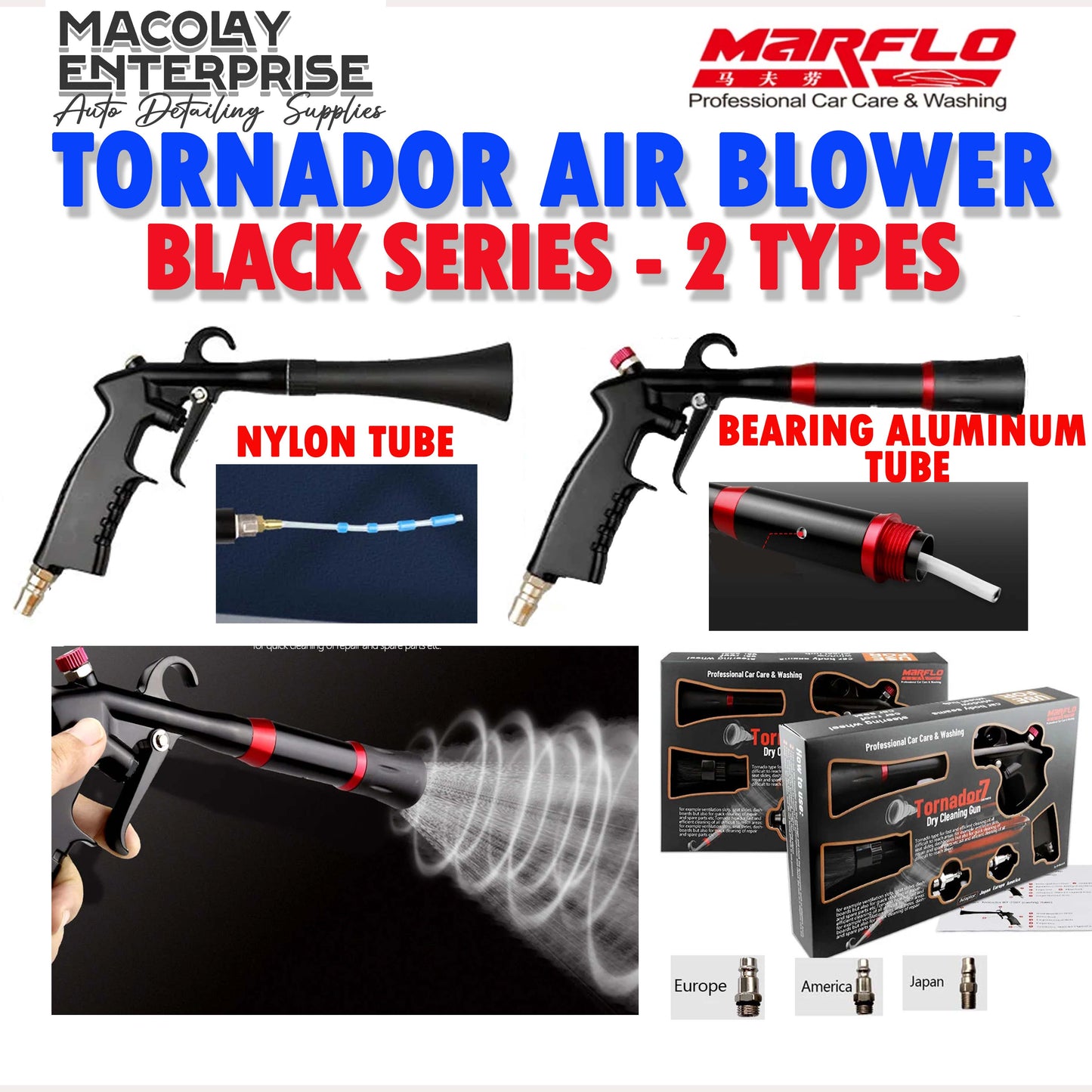 PA-010 MARFLO Tornador Air Blow Out Gun