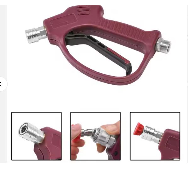 PA-024 Purple High Pressure Washer Gun 5000psi