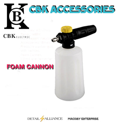 PA-015 CBK Pressure Washer Accessories Gun, Foam Cannon, Lance