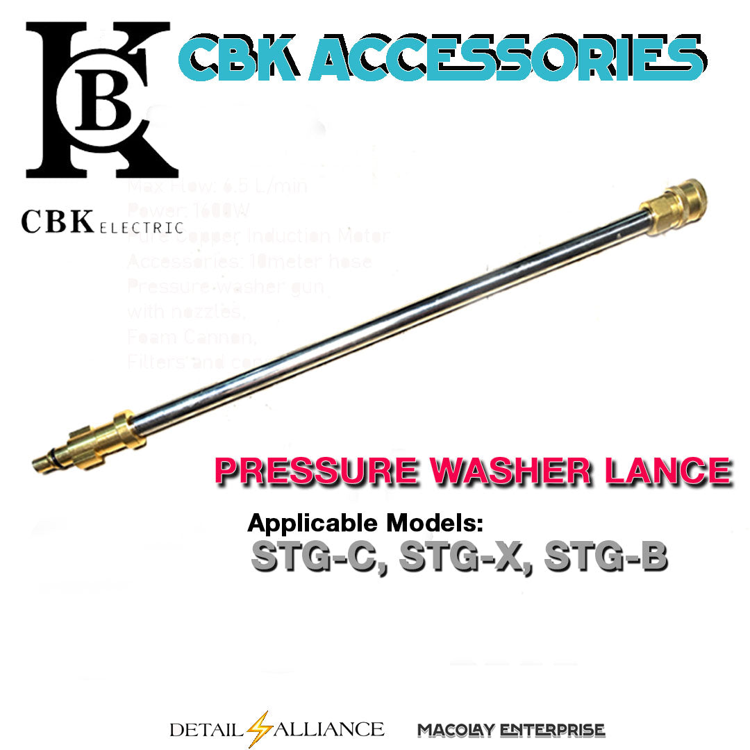PA-015 CBK Pressure Washer Accessories Gun, Foam Cannon, Lance