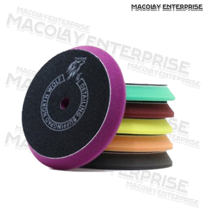 North Wolf 5-inch Purple Medium Cut Buffing Foam Pad