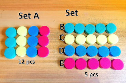 Micro Buffing Foam Pad 1-inch Sold per Set