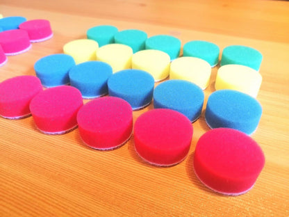 Micro Buffing Foam Pad 1-inch Sold per Set