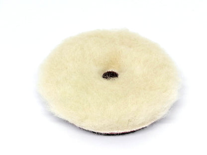North Wolf 3-inch White Wool Buffing Pad