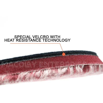 PO-028 Premium 5" CHECKERED Buffing Wool Pad