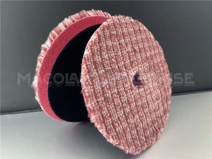 PO-028 Premium 5" CHECKERED Buffing Wool Pad