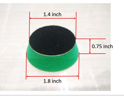 North Wolf 1-inch Tapered Buffing Foam Pad