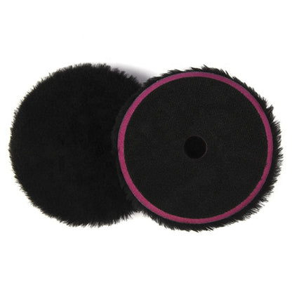 PO-022 Premium 5" or 3" FINISHING Black Buffing Wool Pad