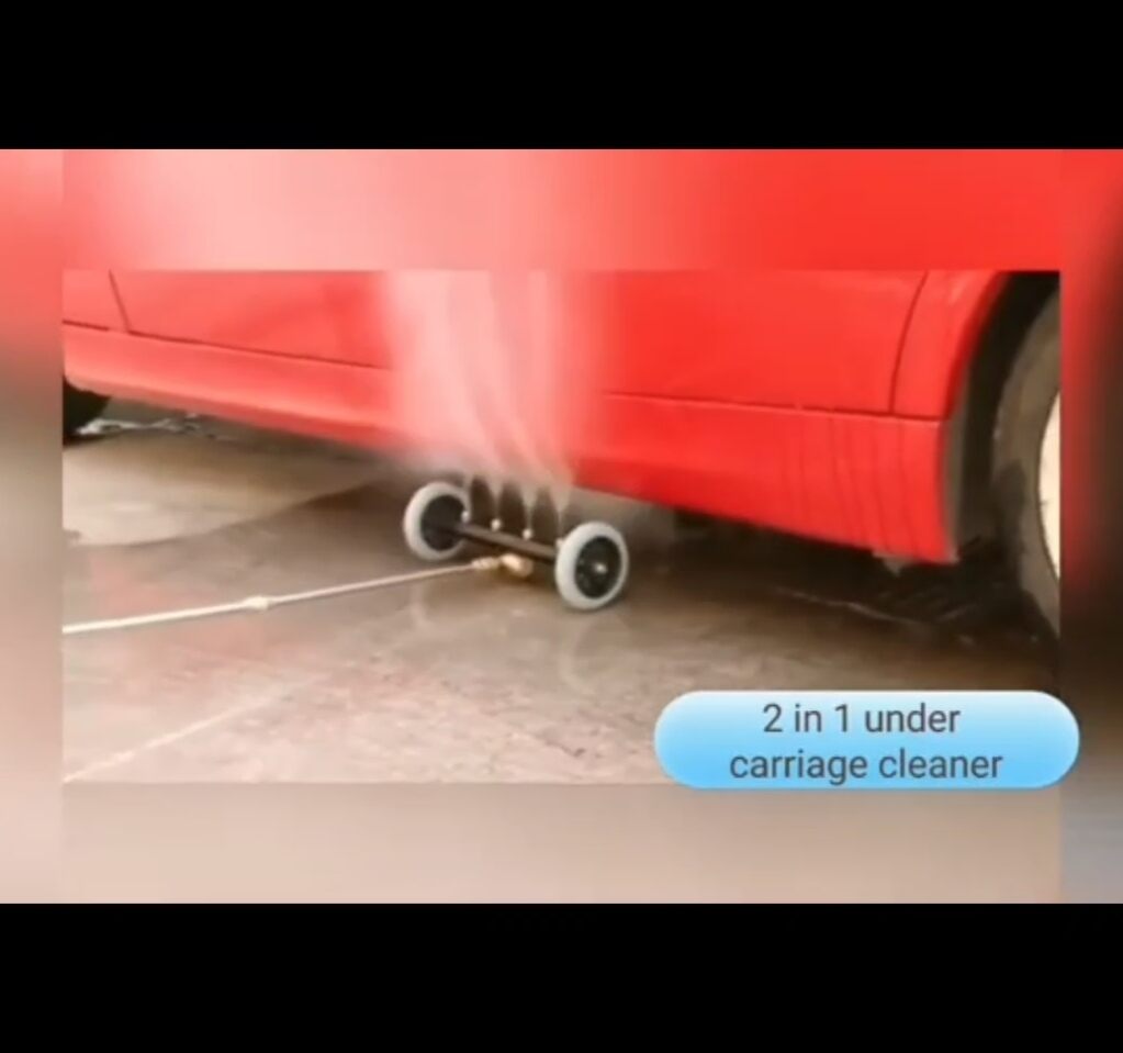 PA-002 High Pressure 2 in 1 Undercarriage Cleaner and Water Broom for Underwash