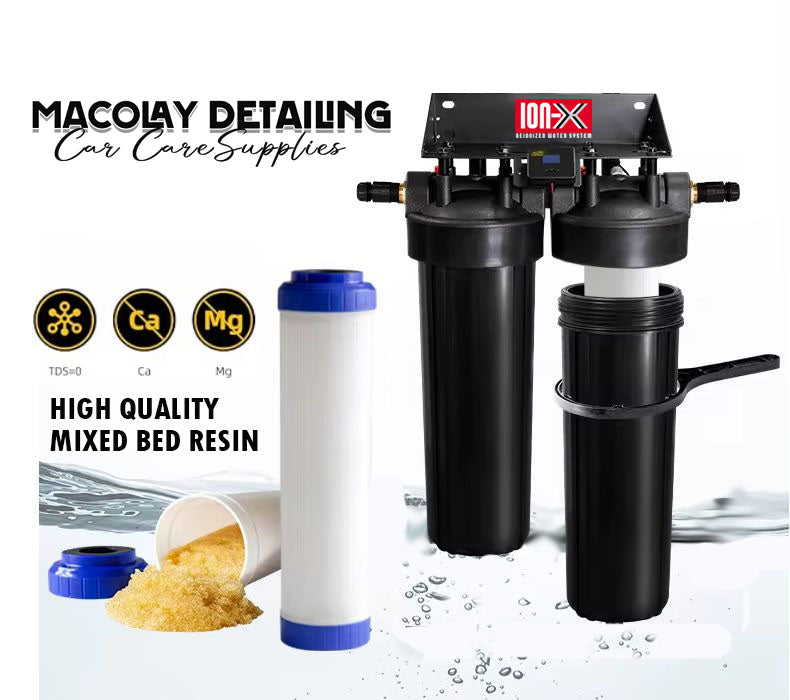 DT-033 ION-X Deionizer Water Softener Wall Mount Spotless Car Wash System