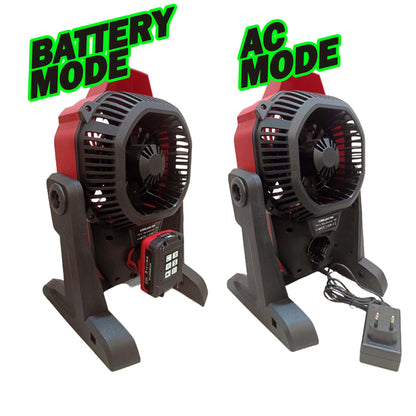 DT-035 Cordless Fan Hi-Battery Capacity Powerful Fan for Interior Detailing