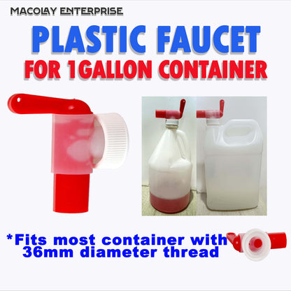 DT-027 Plastic Faucet for 1 Gallon Container Detailing Chemical Dispenser