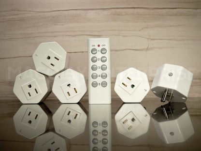 DT-023 The Lazy Plug and Lazy Sockets RF Remote Controlled Sockets