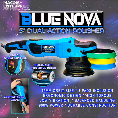 MP-11 BLUE NOVA 5-inch Dual Action Polisher Machine