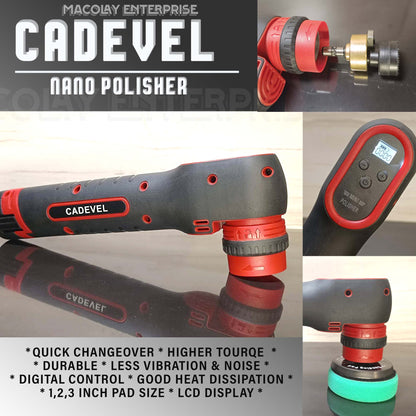 MP-09 Cadevel Red Nano Cordless Polisher