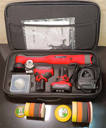 MP-10 3-Inch Cordless Polisher Machine Dual Action & Rotary Mode