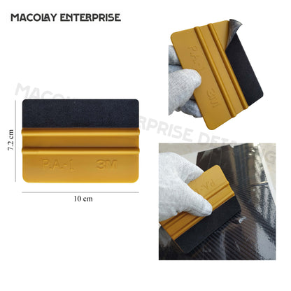 WR-35  Small GOLD Soft Squeegee for Car PPF