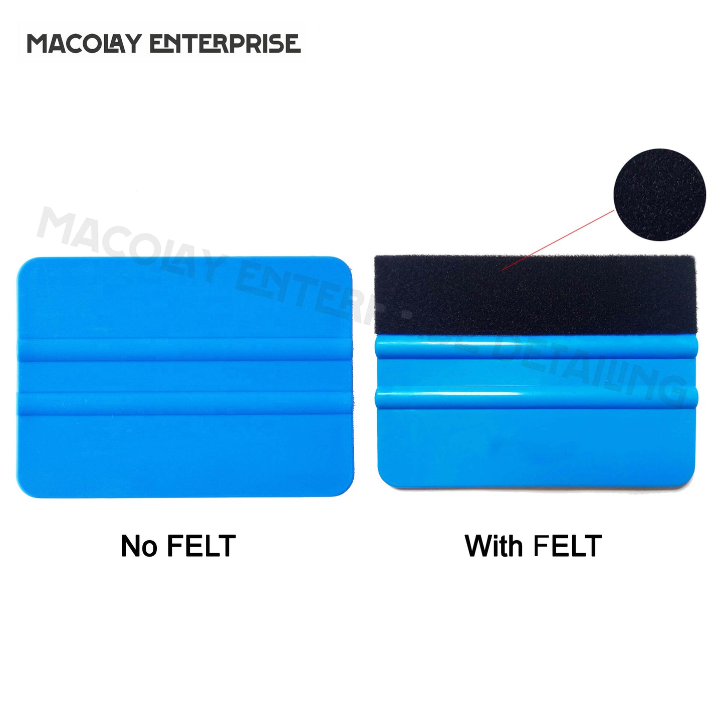 WR-31 3M Small Blue Soft No hole Squeegee for Car PPF