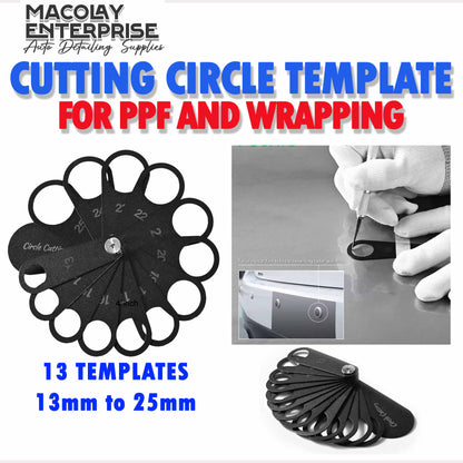 WR-93 Circle Cutting Template for Car PPF