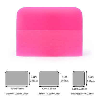 WR-24 Medium Hard PINK Rubber Squeegee for PPF