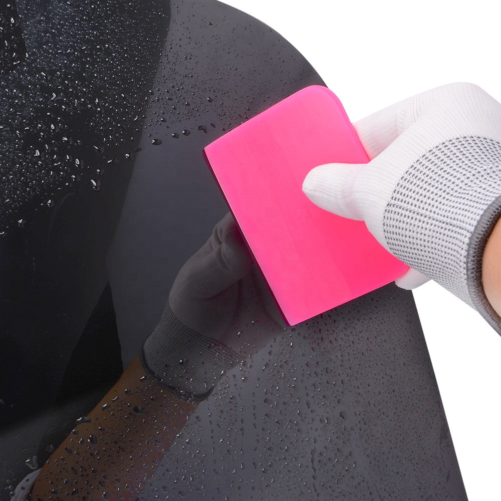 WR-24 Medium Hard PINK Rubber Squeegee for PPF