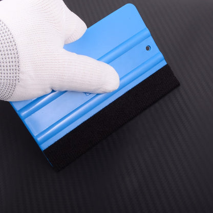 WR-29  Blue Soft Squeegee with hole and Felt for Car PPF