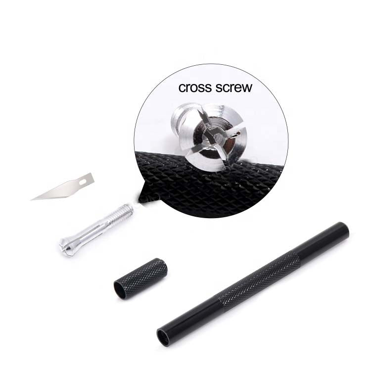 WR-018  Black X-acto Knife, Cutter Engraving Hobby Knife for car PPF