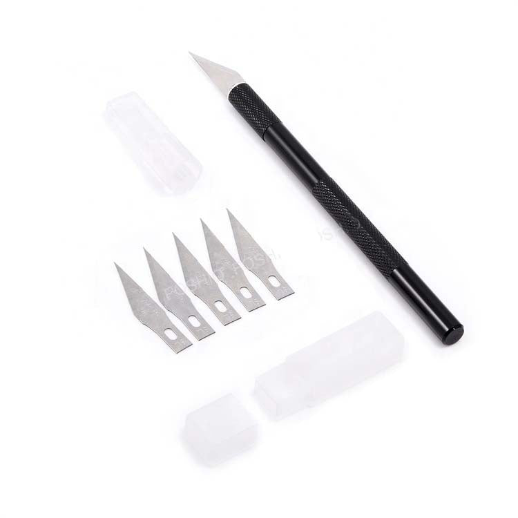 WR-018  Black X-acto Knife, Cutter Engraving Hobby Knife for car PPF