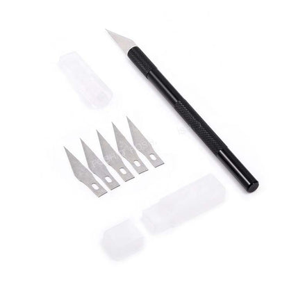 WR-018  Black X-acto Knife, Cutter Engraving Hobby Knife for car PPF