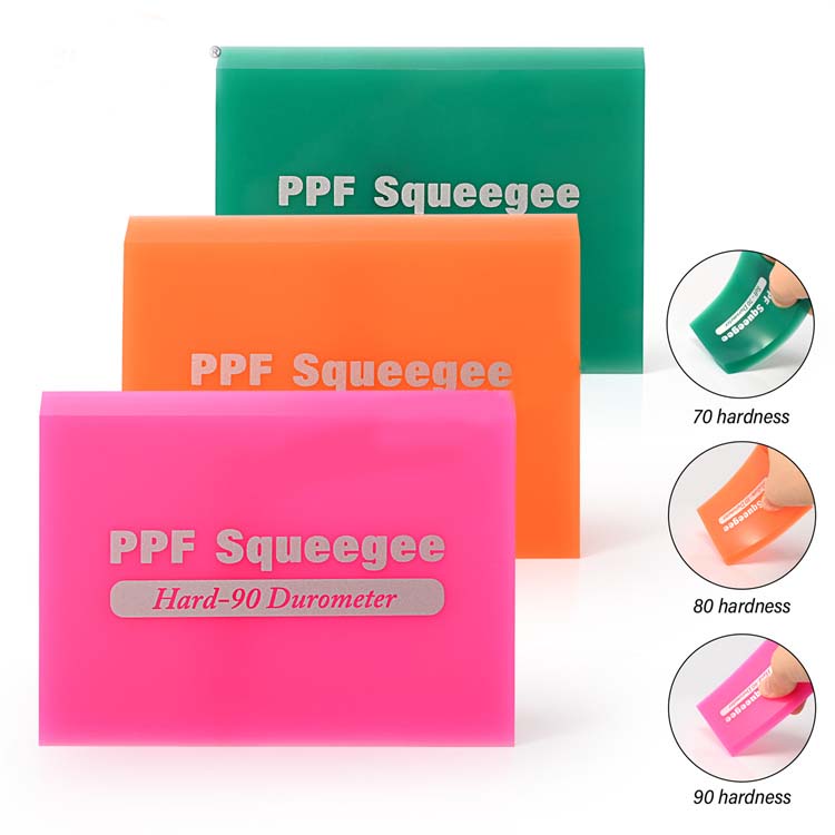 WR-46 Durometer  70, 80, 90 Rubber Squeegee for Car PPF