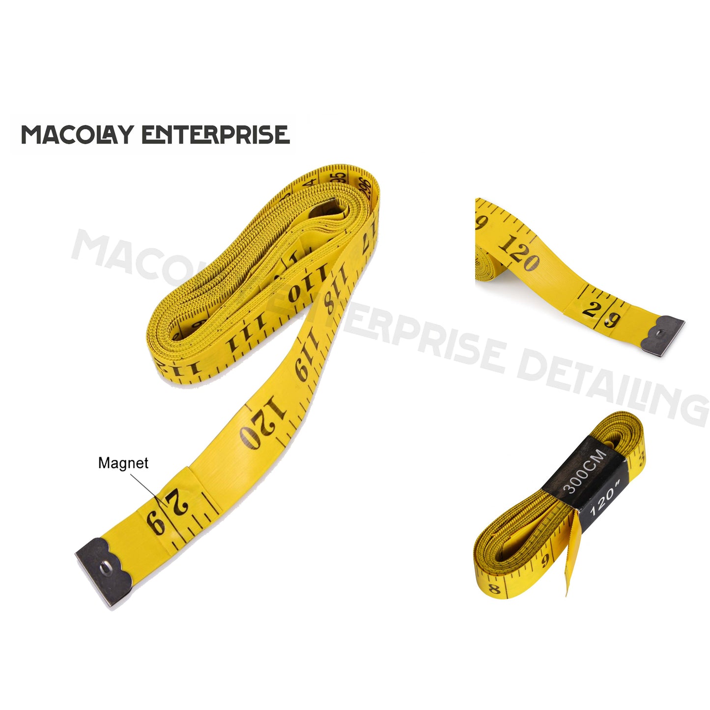 WR-006 Magnetic 3-Meter Measuring Tape for PPF