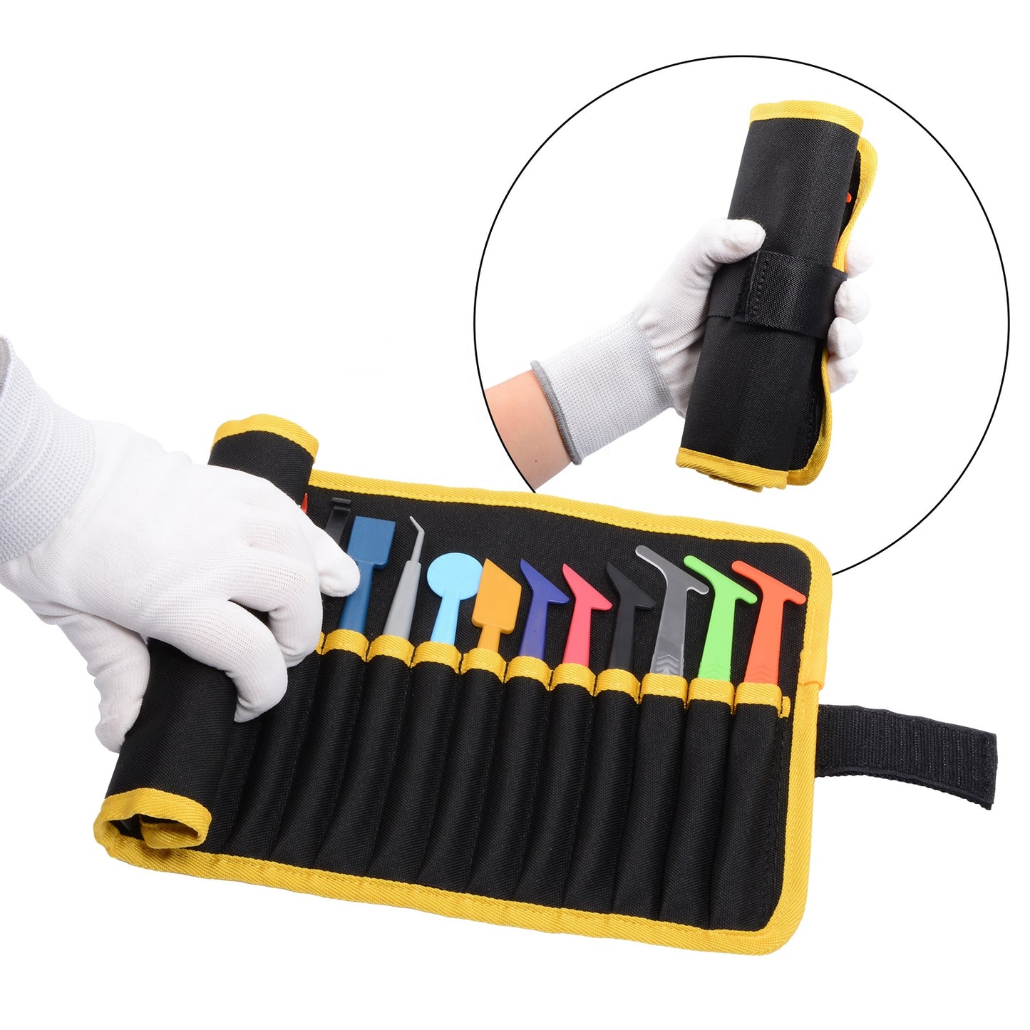 WR-53 18 in 1 Pro Wrap sticks set with bag for Car PPF
