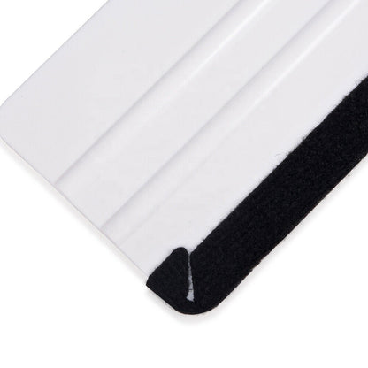 WR-47 Black Pre-Cut Fabric Felt Replacement for 4-inch Squeegee for Car PPF