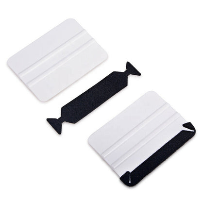 WR-47 Black Pre-Cut Fabric Felt Replacement for 4-inch Squeegee for Car PPF
