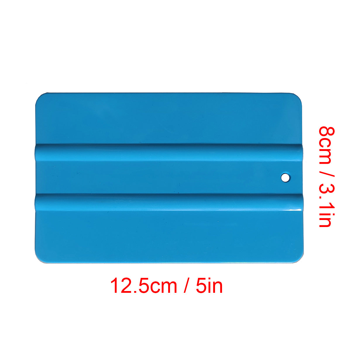 WR-28  Blue Soft Squeegee with hole for PPF