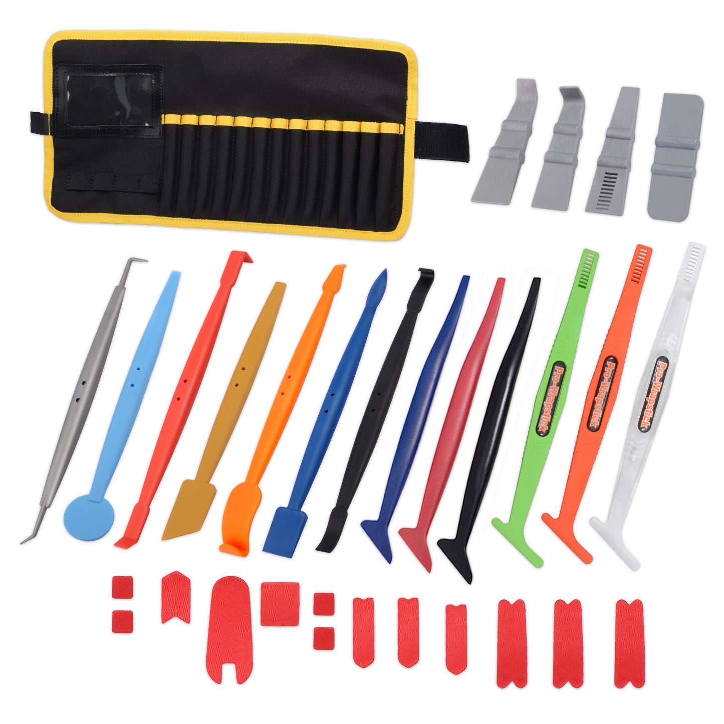 WR-53 18 in 1 Pro Wrap sticks set with bag for Car PPF