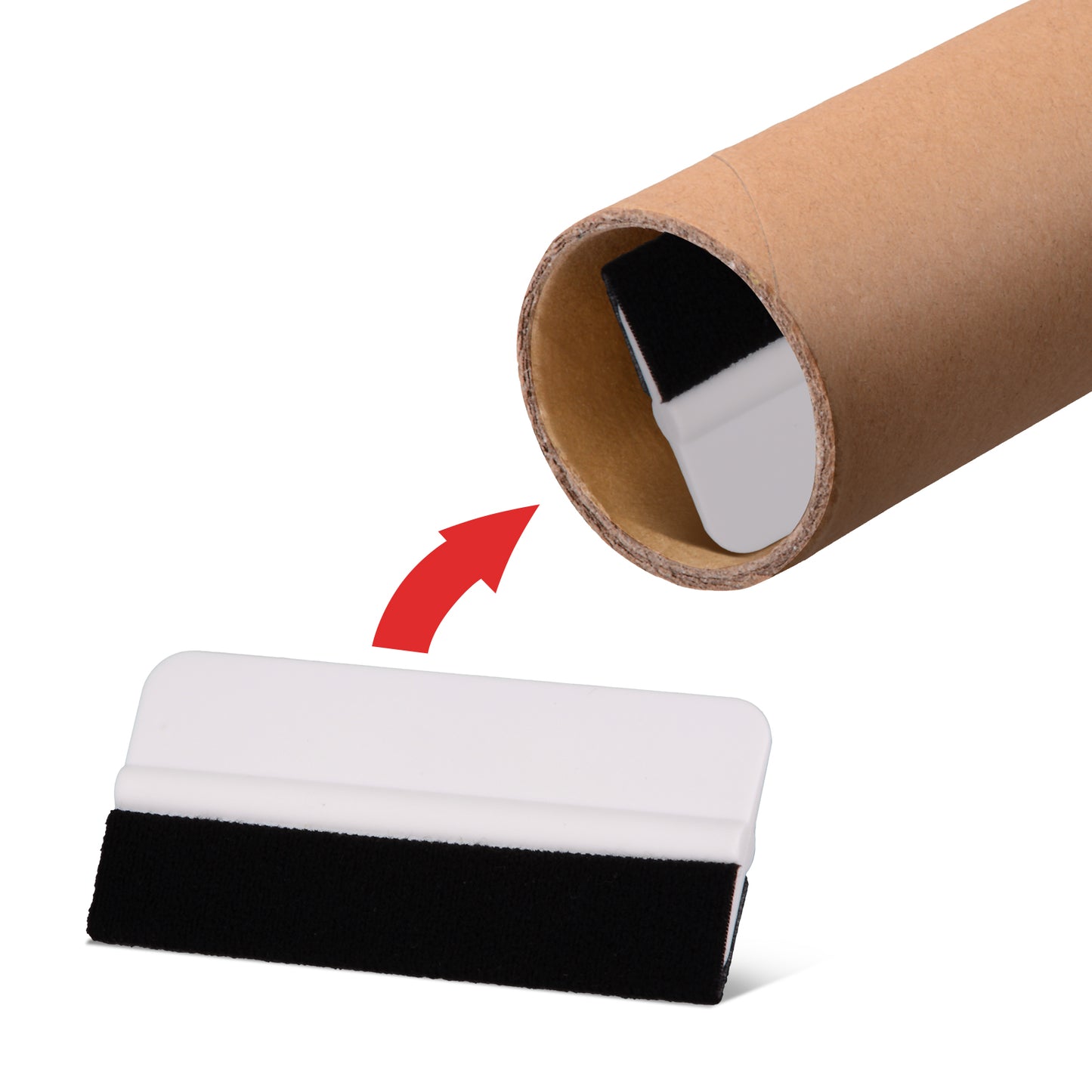 WR-36  Small WHITE Soft Squeegee for Car PPF