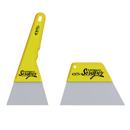 WR-109 Qili Triangle Steel Scraper for Car Tint